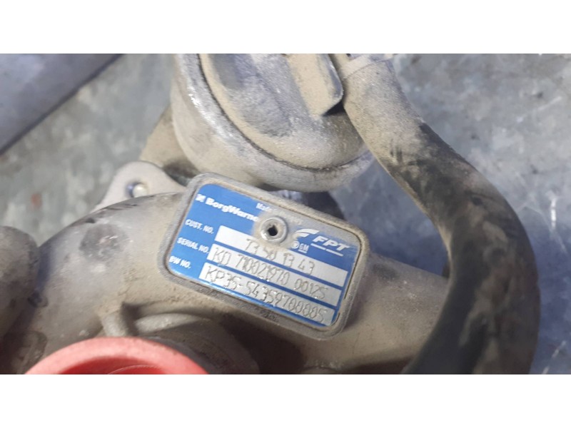 Recambio de turbocompresor para opel corsa d cmon referencia OEM IAM 73501343 KD71002197000125 KP35-54359700005