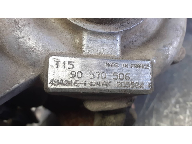 Recambio de turbocompresor para opel astra g berlina referencia OEM IAM 90570506 T15 454216-1S/N