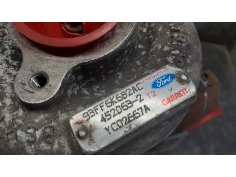 Recambio de turbocompresor para ford mondeo berlina (gd) referencia OEM IAM 93FF6K682AC 452063-2 YC02667A