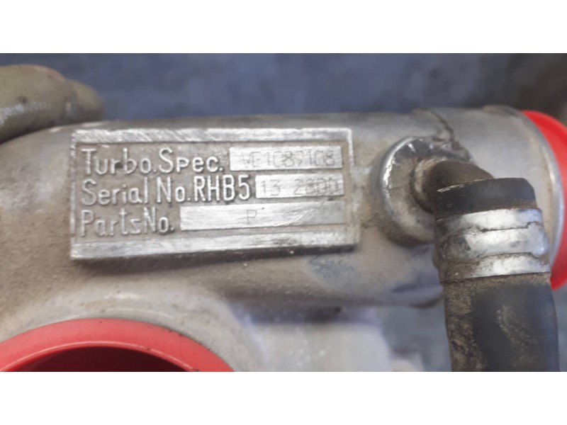 Recambio de turbocompresor para ford escort berl./turnier referencia OEM IAM VE1089108 RHB513280D 