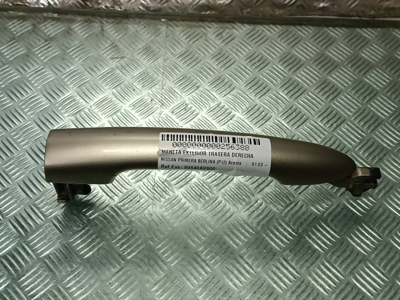 Recambio de maneta exterior trasera derecha para nissan primera berlina (p12) acenta referencia OEM IAM 80640AV600  