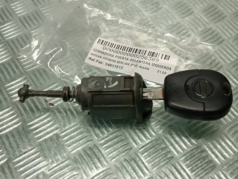 Recambio de cerradura puerta delantera izquierda para nissan primera berlina (p12) acenta referencia OEM IAM 54831913  