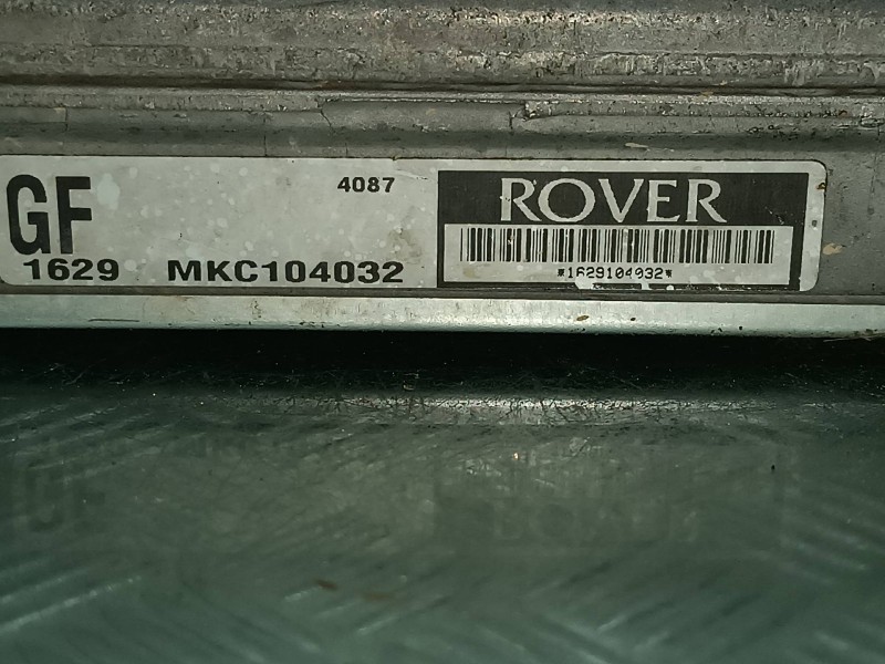 Recambio de centralita motor uce para mg rover serie 400 (rt) referencia OEM IAM MKC104032 GF1629 