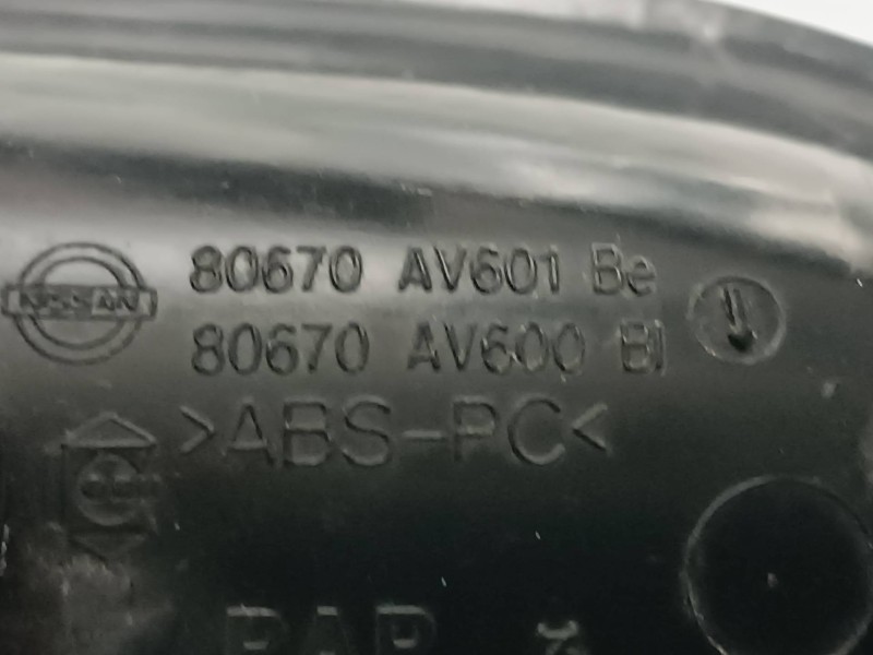 Recambio de maneta interior delantera derecha para nissan almera (n16/e) acenta referencia OEM IAM 500580054 80670AV601 50058000