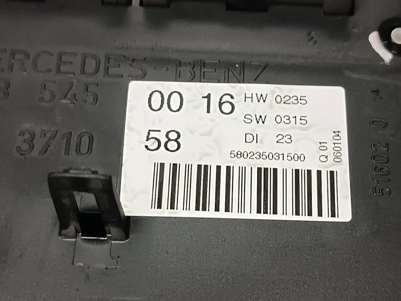 Recambio de modulo electronico para mercedes-benz clase m (w163) referencia OEM IAM 163545 053710 