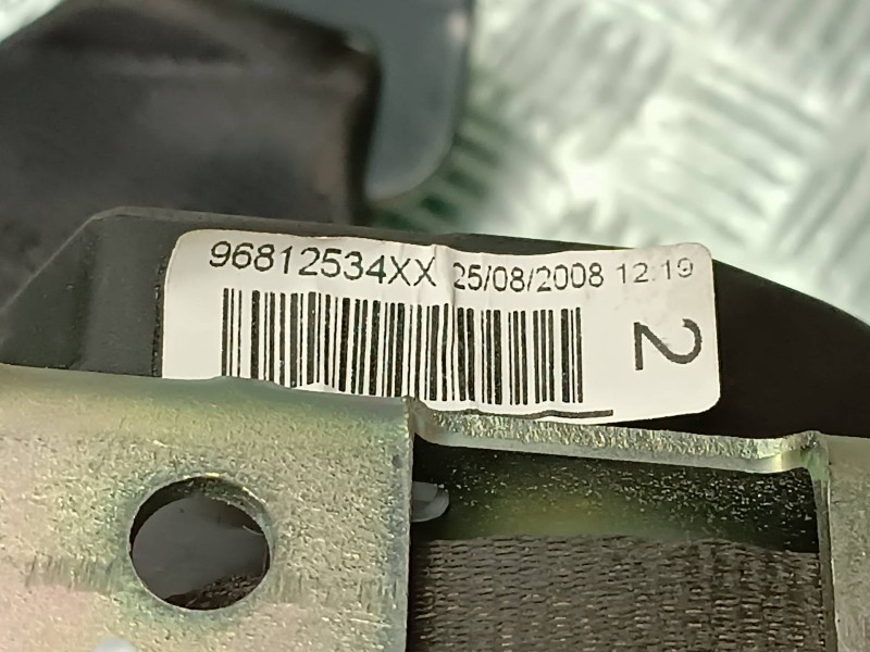 Recambio de cinturon seguridad trasero izquierdo para peugeot 308 referencia OEM IAM 96812534XX  