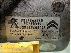 Recambio de compresor aire acondicionado para citroen c-elysée exclusive referencia OEM IAM 9814865380 9814865680  2