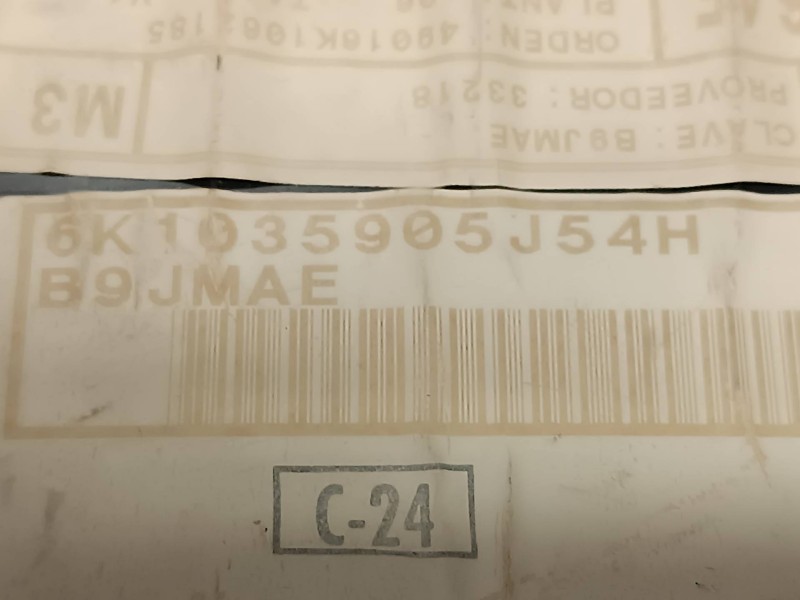 Recambio de pantalla multifuncion para seat ibiza (6k1) referencia OEM IAM 6K1035905J  