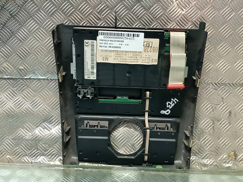Recambio de pantalla multifuncion para seat ibiza (6k1) referencia OEM IAM 6K1035905G W06K1035905G 