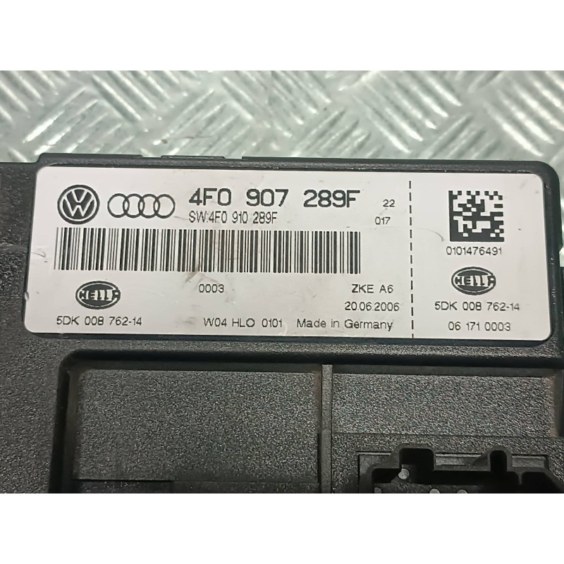 Recambio de modulo electronico para audi a6 berlina (4f2) 3.0 tdi quattro (171kw) referencia OEM IAM 4F0907289F 5DK00876214 HELL