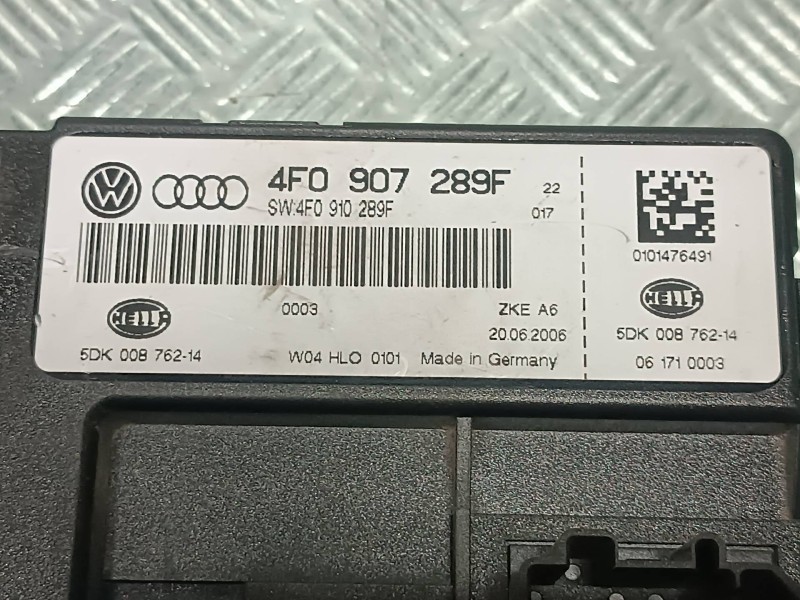 Recambio de modulo electronico para audi a6 berlina (4f2) 3.0 tdi quattro (171kw) referencia OEM IAM 4F0907289F 5DK00876214 HELL