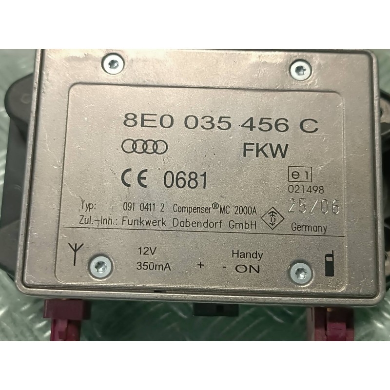 Recambio de modulo electronico para audi a6 berlina (4f2) 3.0 tdi quattro (171kw) referencia OEM IAM 8E0035456C 4F5035720 AMPLIF