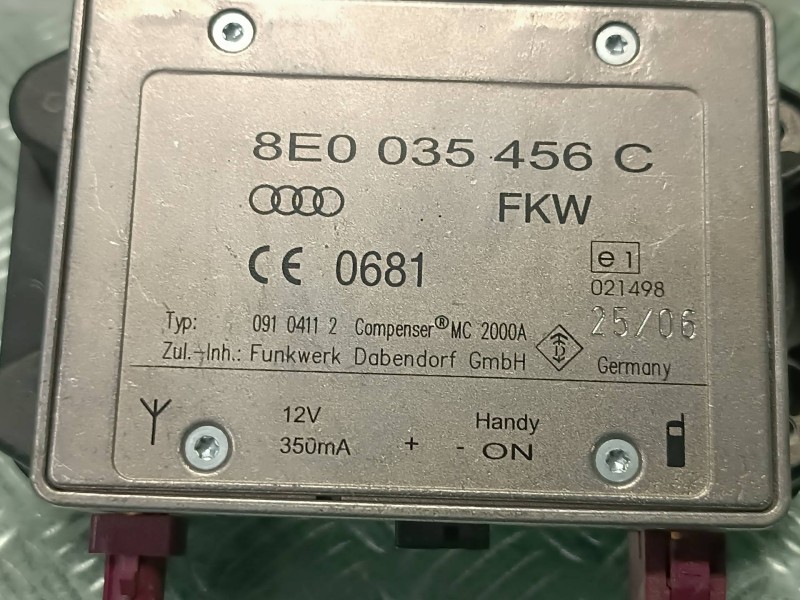 Recambio de modulo electronico para audi a6 berlina (4f2) 3.0 tdi quattro (171kw) referencia OEM IAM 8E0035456C 4F5035720 AMPLIF