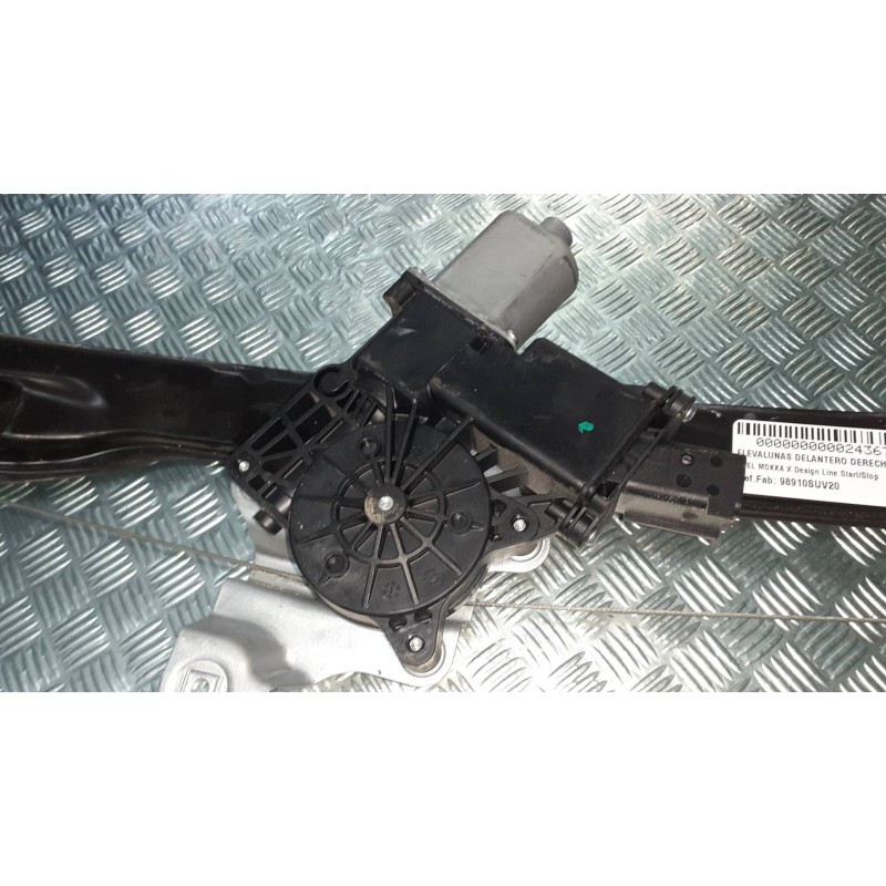 Recambio de elevalunas delantero derecho para opel mokka x design line start/stop referencia OEM IAM 98910SUV20 7384351200 ELECT