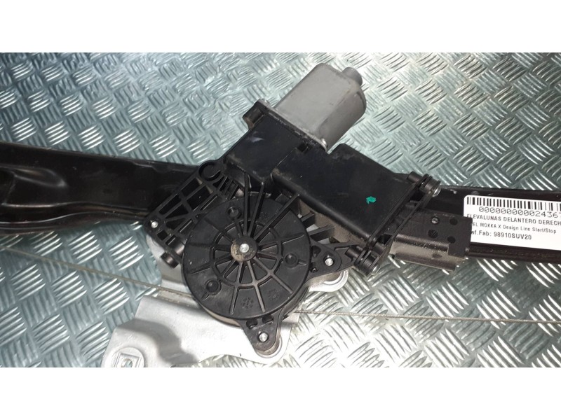Recambio de elevalunas delantero derecho para opel mokka x design line start/stop referencia OEM IAM 98910SUV20 7384351200 ELECT
