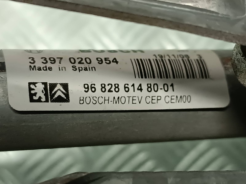 Recambio de motor limpia delantero para citroen berlingo referencia OEM IAM 968286148001 3397020954 0390241621