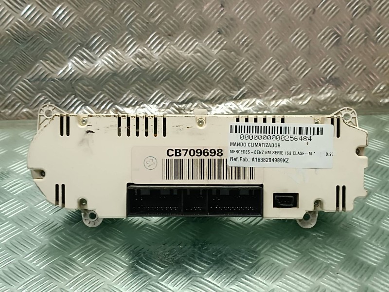 Recambio de mando climatizador para mercedes-benz clase m (w163) referencia OEM IAM A1638204989KZ 5HB96464304 BEHR HELLA