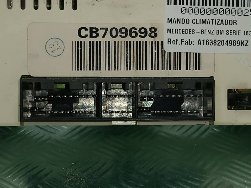 Recambio de mando climatizador para mercedes-benz clase m (w163) referencia OEM IAM A1638204989KZ 5HB96464304 BEHR HELLA
