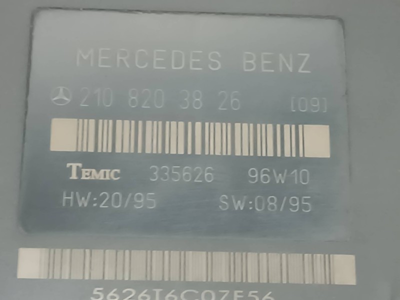 Recambio de modulo confort para mercedes-benz clase e (w210) berlina referencia OEM IAM 2108203826 335626 TEMIC