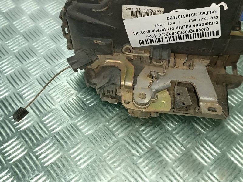 Recambio de cerradura puerta delantera derecha para seat ibiza (6l1) referencia OEM IAM 3B1837016BQ  