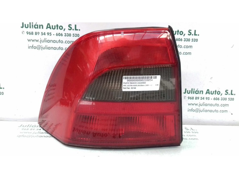 Recambio de piloto trasero izquierdo para opel vectra b berlina básico (1999) referencia OEM IAM 62144  YORKA