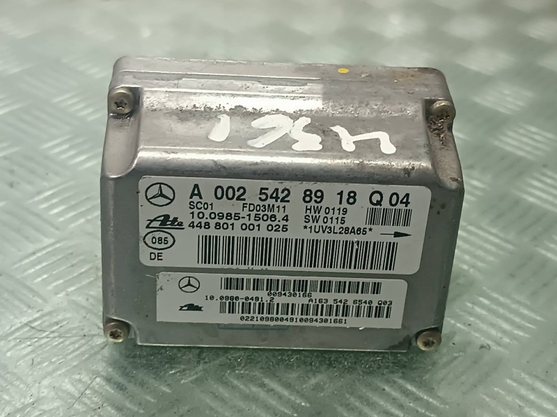 Recambio de modulo electronico para mercedes-benz clase m (w163) referencia OEM IAM A0025428918 Q04 ATE