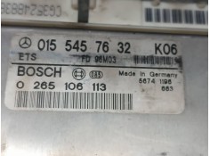 Recambio de centralita abs para mercedes-benz clase e (w210) berlina referencia OEM IAM 0155457632 0265106113 BOSCH 2