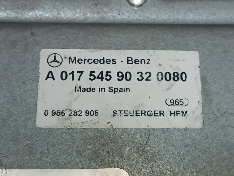 Recambio de centralita motor uce para mercedes-benz clase e (w210) berlina referencia OEM IAM A0175459032 0281001231 BOSCH