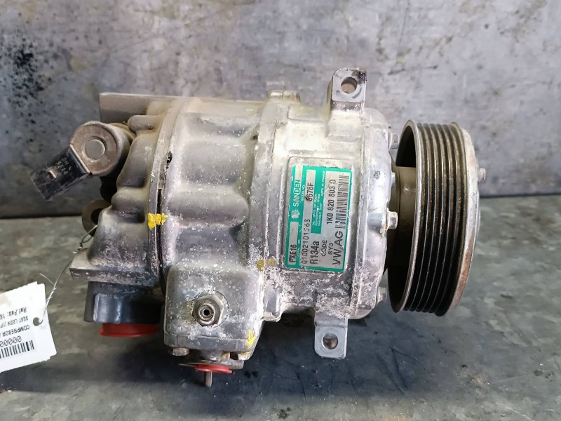 Recambio de compresor aire acondicionado para seat leon (1p1) referencia OEM IAM 1K0820803Q  