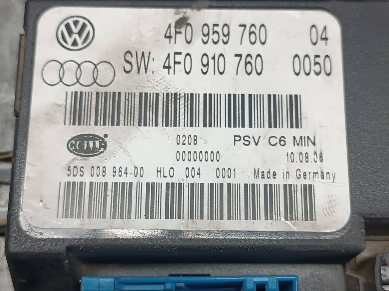 Recambio de modulo electronico para audi a6 allroad quattro (4fh) referencia OEM IAM 4F0959760 4F0910760 HELLA