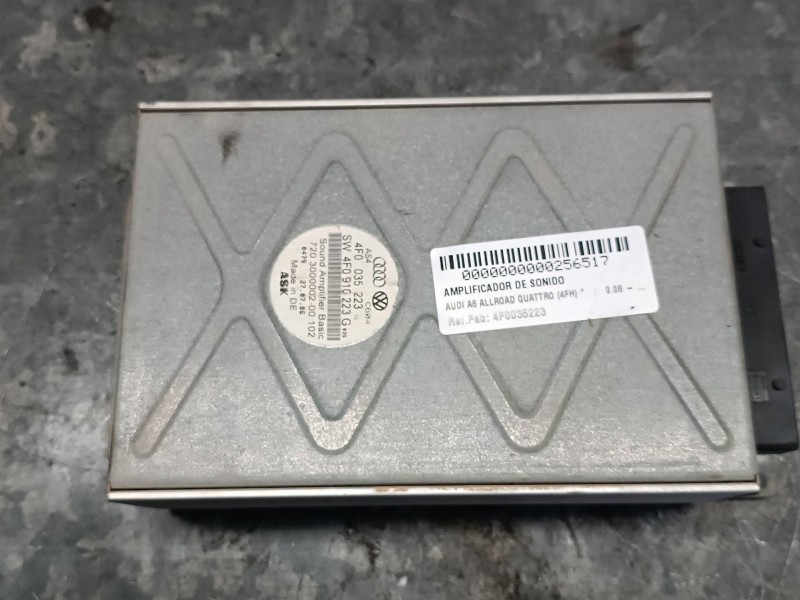 Recambio de amplificador de sonido para audi a6 allroad quattro (4fh) referencia OEM IAM 4F0035223 4F0910223G 