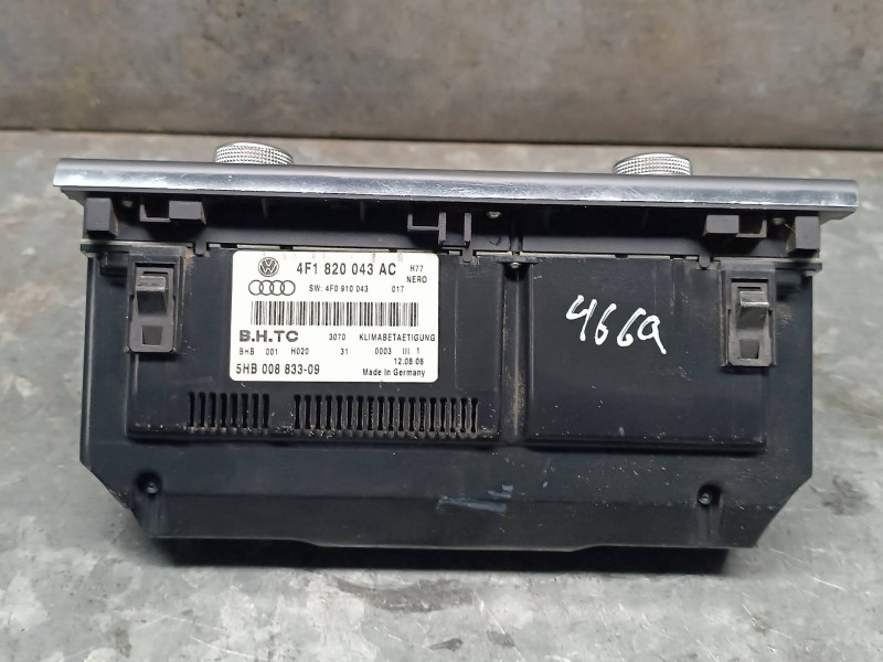 Recambio de mando climatizador para audi a6 allroad quattro (4fh) referencia OEM IAM 4F1820043C 5HB00883309 