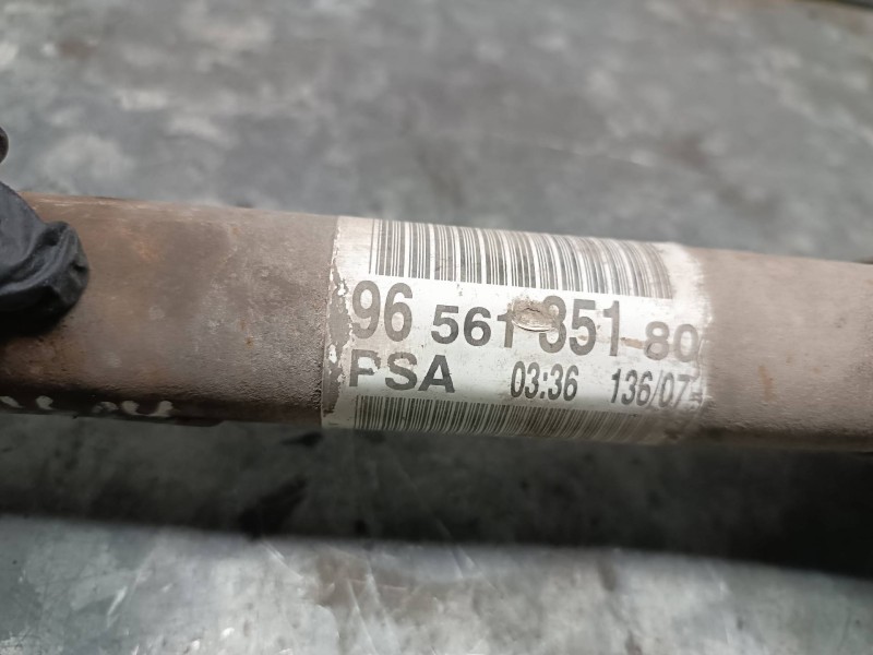 Recambio de transmision delantera izquierda para peugeot 207 referencia OEM IAM 9656135180 3745810 8NN25