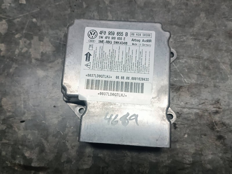 Recambio de centralita airbag para audi a6 allroad quattro (4fh) referencia OEM IAM 4F0959655B 4F0910655E 5WK43416