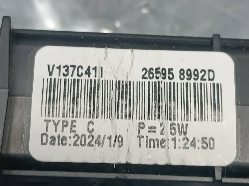 Recambio de luz central de freno para dacia duster ii referencia OEM IAM 265958992D  