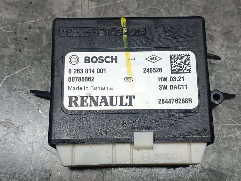 Recambio de modulo electronico para dacia duster ii referencia OEM IAM 284476268R 0263014001 