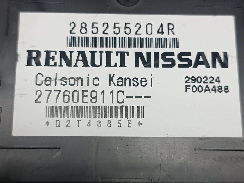 Recambio de modulo electronico para dacia duster ii referencia OEM IAM 285255204R 27760E911C 