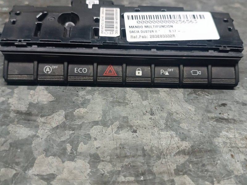 Recambio de mando multifuncion para dacia duster ii referencia OEM IAM 283E83332R  