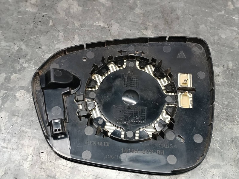 Recambio de cristal retrovisor derecho para dacia duster ii referencia OEM IAM 10103303RH CALEFACTABLE ELECTRICO