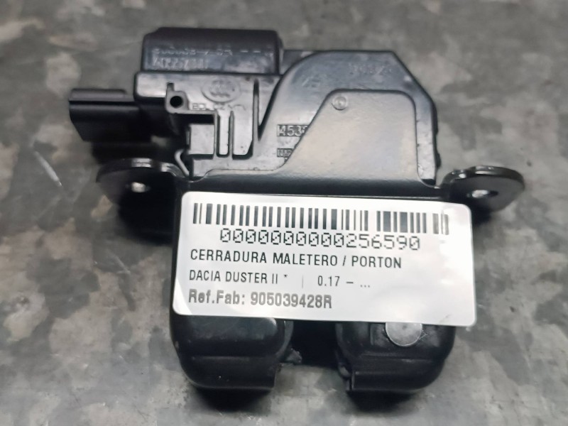 Recambio de cerradura maletero / porton para dacia duster ii referencia OEM IAM 905039428R 40557160 CONECTOR 4 PINES