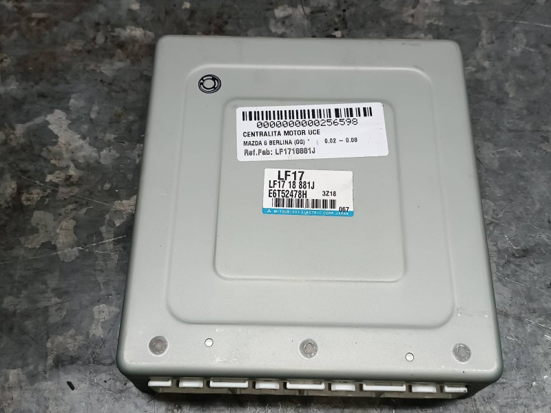 Recambio de centralita motor uce para mazda 6 berlina (gg) referencia OEM IAM LF1718881J E6T52478H 