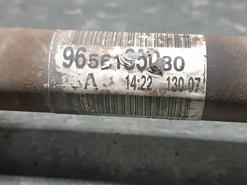 Recambio de transmision delantera derecha para peugeot 207 referencia OEM IAM 9656135080 8NN22 