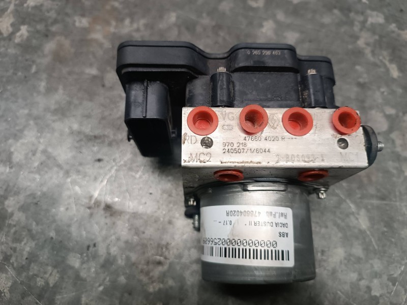 Recambio de abs para dacia duster ii referencia OEM IAM 476604020R 0265956948 0265296463