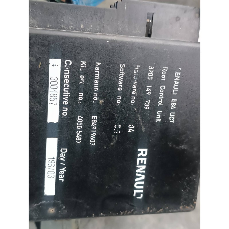 Recambio de motor techo electrico para renault megane ii coupe/cabrio confort authentique referencia OEM IAM E84919603 40505487 