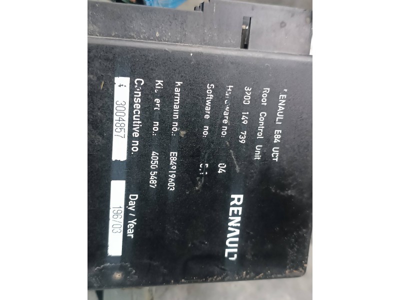 Recambio de motor techo electrico para renault megane ii coupe/cabrio confort authentique referencia OEM IAM E84919603 40505487 