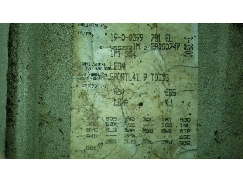 seat leon (1m1) del año 2001