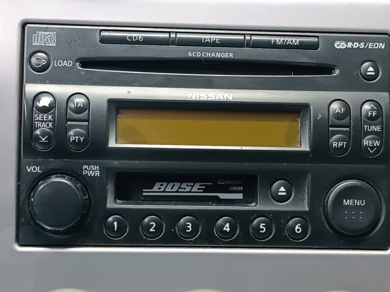 Recambio de pantalla multifuncion para nissan murano (z50) referencia OEM IAM 28188CC000  SISTEMA AUDIO/RADIO CD