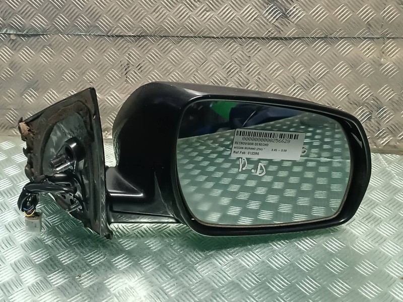 Recambio de retrovisor derecho para nissan murano (z50) referencia OEM IAM 012286  ELECTRICO