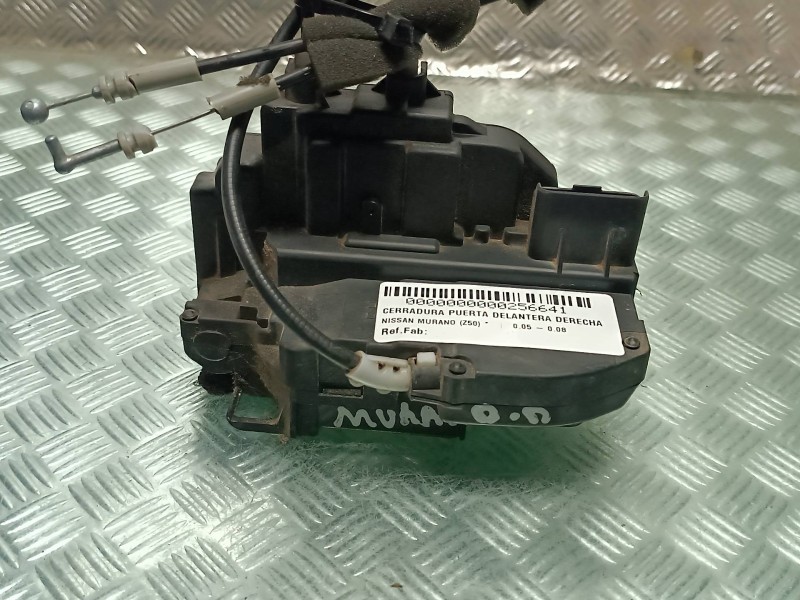 Recambio de cerradura puerta delantera derecha para nissan murano (z50) referencia OEM IAM   