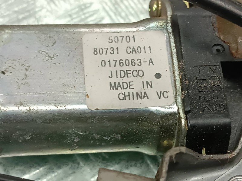 Recambio de elevalunas delantero izquierdo para nissan murano (z50) referencia OEM IAM 80731CA011 0176063A ELECTRICO